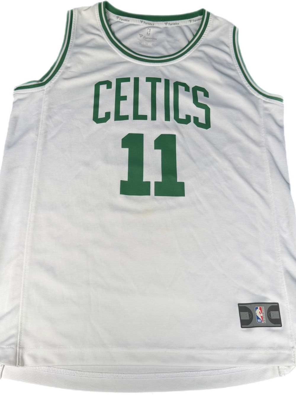 Fanatics White/Green Celtics #11 Replica Basketball Jersey